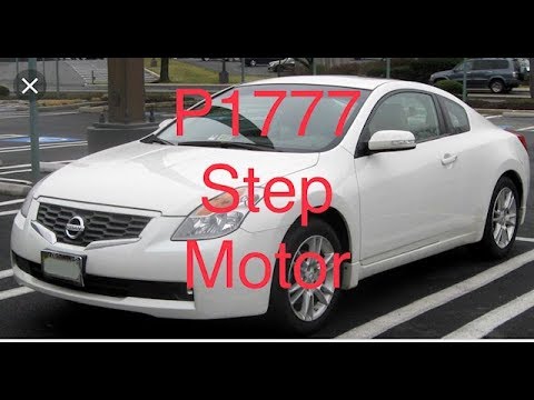 2008 Nissan Altima 3.5 CVT Code 1777 Step Motor Replacment