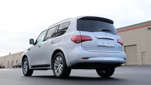 2016 INFINITI QX80 with Driver Assist and Rear Entertainment Package