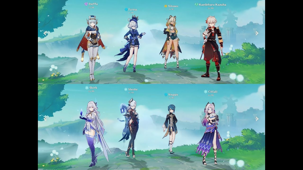 凛 / Into the Abyss Abyss 5.8 Ineffa C0R1 Lunar Charged & Skirk C0R1 Freeze Aug