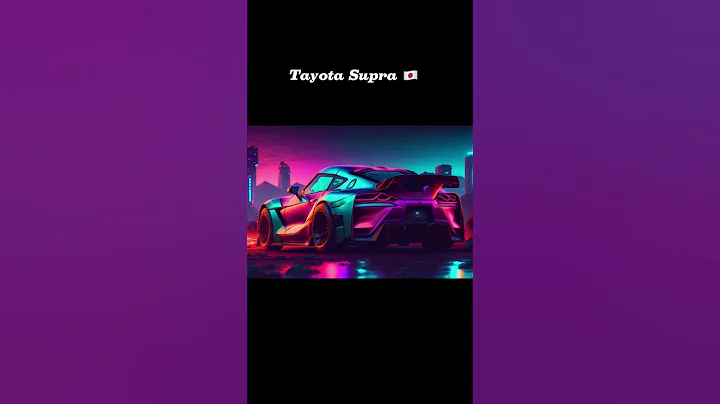 Super Car In Cyberpunk Ai -Generated PART 1 #shots #ai #midjourney  #supercars