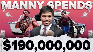 Manny Pacquiao Spends $190 MILLION 💰 | #shorts