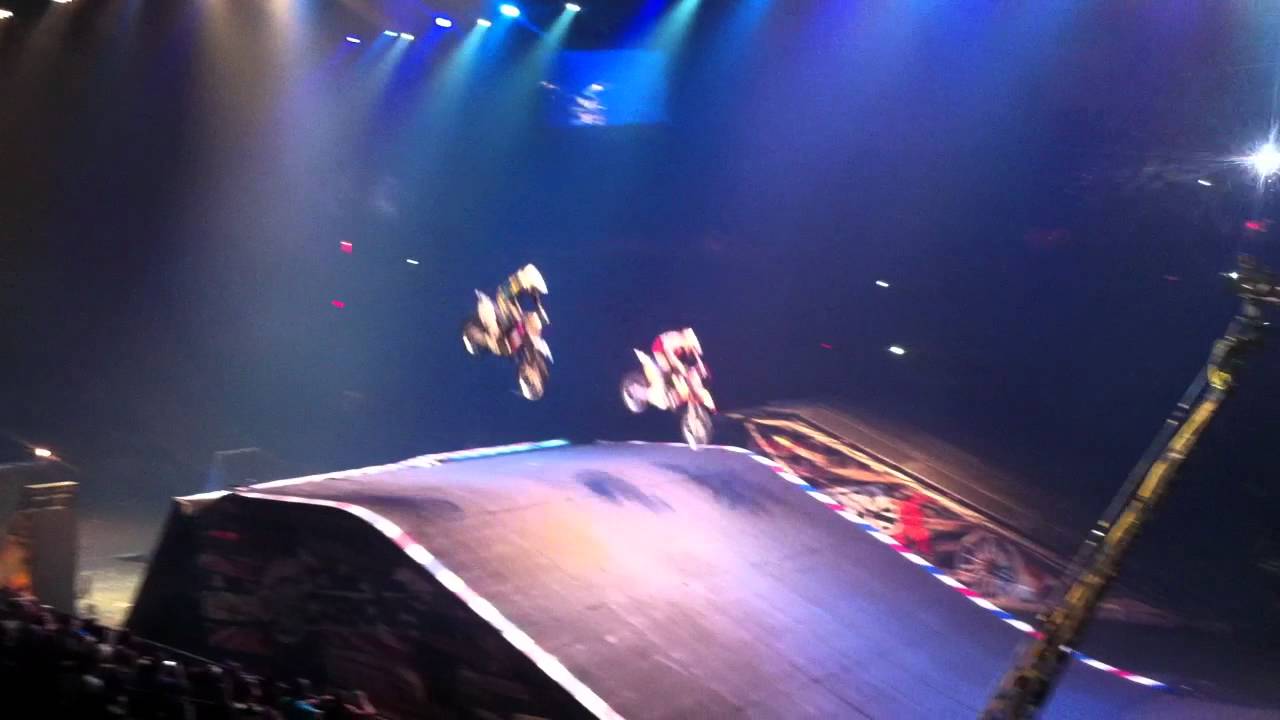 Nitro Circus Las Vegas FMX Pair Jumps