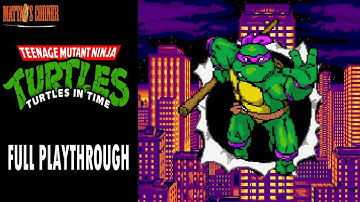 Pizza Power!! | Teenage Mutant Ninja Turtles: Turtles in Time (1991 ARCADE) FULL PLAYTHROUGH