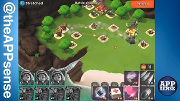 Stretched (39) Single Player Island - Boom Beach Walkthrough