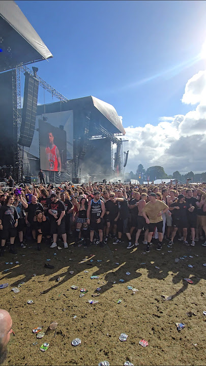 Slaughter to Prevail - BRATVA , inside  Wall of Death POV. Australia, Sydney, 08/03/2025
