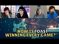 "How does Toast WIN all the time?" (All POV) ft. Sykkuno, Toast, Ryan & Miyoung | Stick Fight