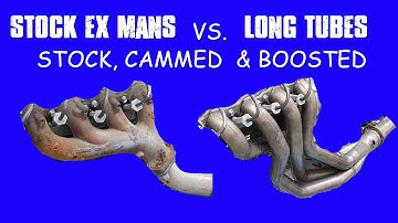 HOW MUCH POWER ARE LONG-TUBE HEADERS REALLY WQRTH? JUNKYARD 6.0L LS HEADER TEST!