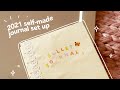 my self-made 2021 bullet journal set up 🧸 plan with me