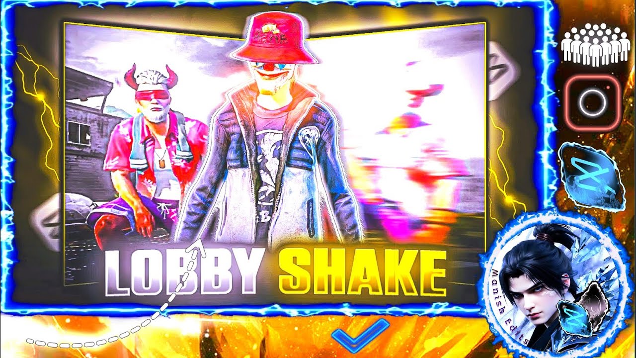 Easy and fast lobby shake tutorial capcut || Manish edits - YouTube