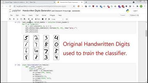Final Handwritten Digits video