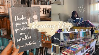 Reading Vlog  ✨ | Hasta que nos quedemos sin estrellas, compra en librerías, bebé... ​​