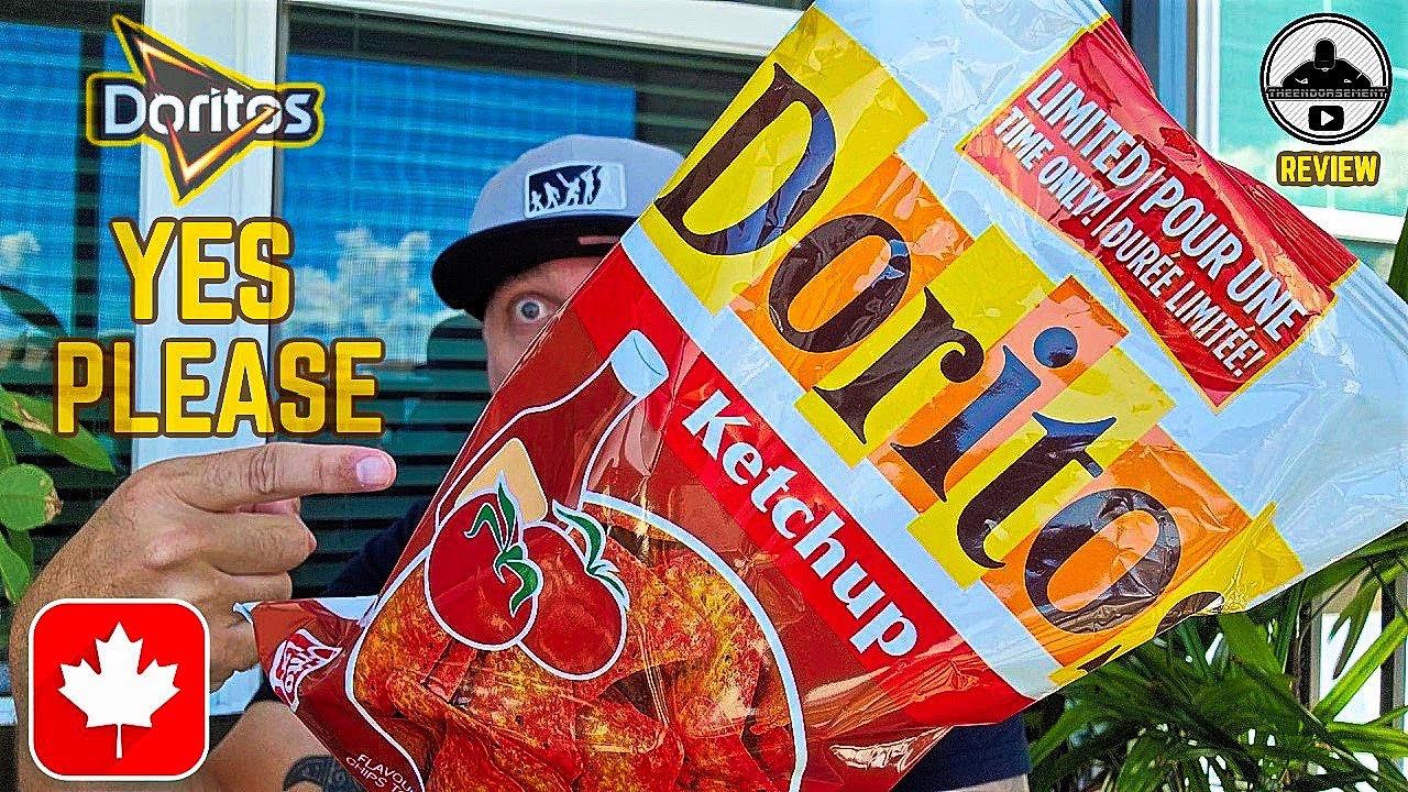 Doritos® Ketchup Review! 🍅🌽 Canadian Doritos®! 🍁 theendorsement