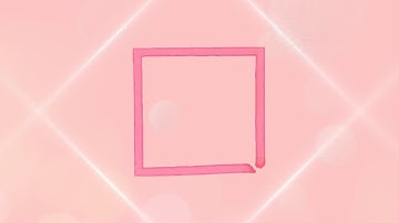 FREE Pink simple template for Intro/Outro with 3D|no text for 10 seconds