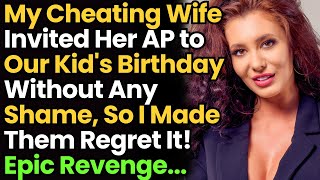 My Cheating Wife Invited Her AP to Our Kid's Birthday Without Any Shame, So I Made Them Regret It!