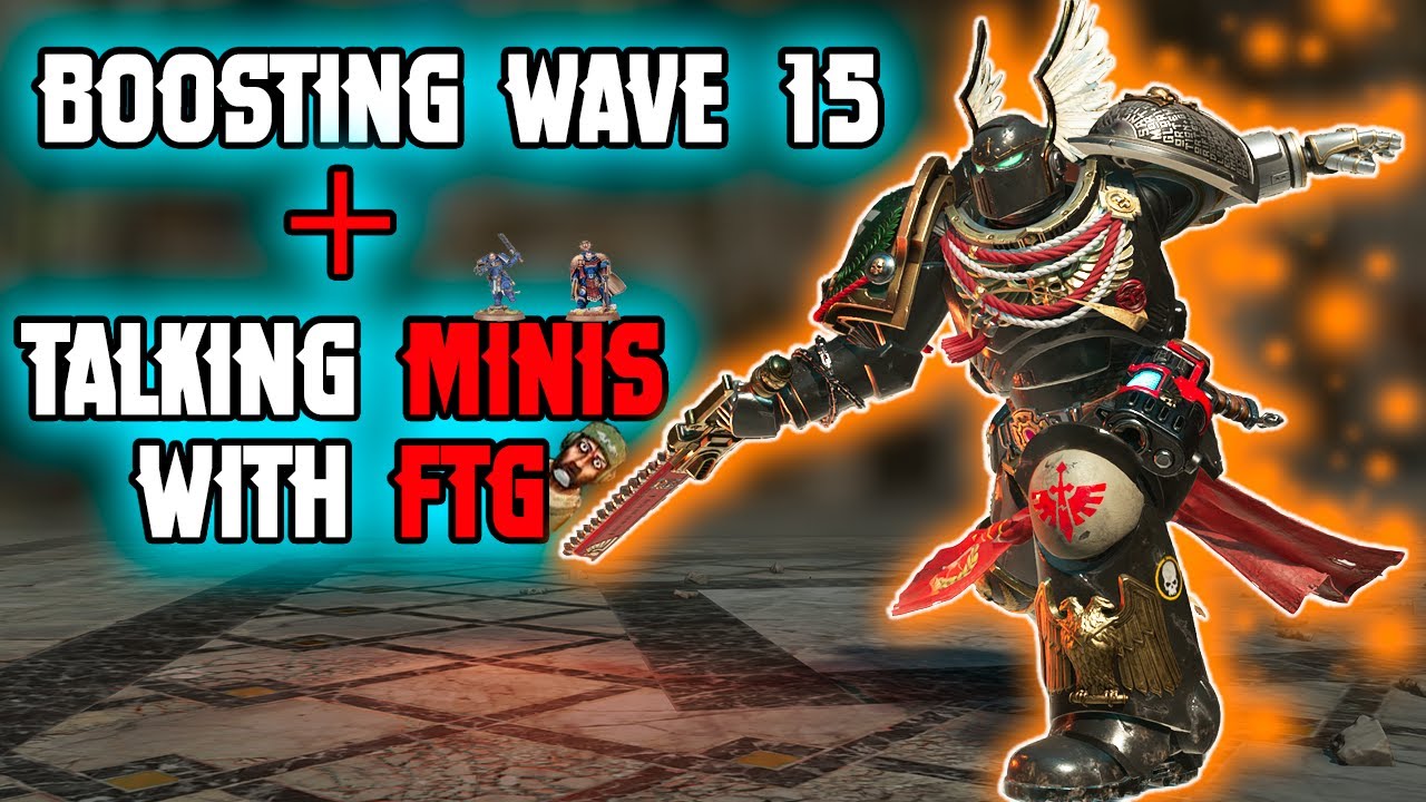 ☠️Wave 15 CARRYS☠️+Talking MINIS with FTG and GUESTS! - Space Marine 2