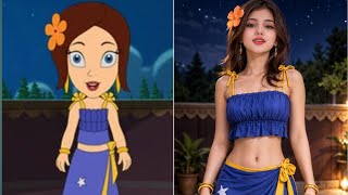 Chhota Bheem All Cartoon Character In Real Life || Chhota Bheem ka real life 😳 ||