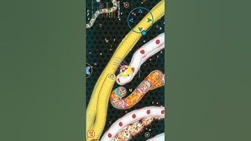 Wormate.io😏 The Best Powerfull Headshot Amazing Epic#wormate.io#slither.io#snake#shots