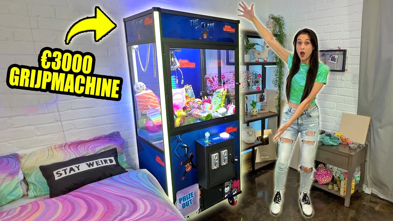 IK KOCHT EEN ÉCHTE KERMIS GRIJPMACHINE MAAR TOEN GEBEURDE ER IETS ONGELOFELIJKS! || Fan Friday