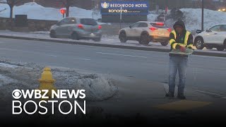 Worcester residents tired of winter as ice and rain close schools on Friday