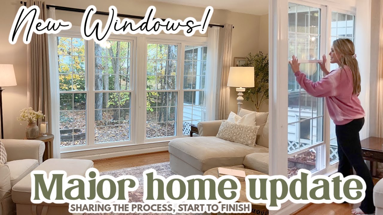 MAJOR HOME UPGRADE! NEW WINDOWS FROM UNIVERSAL WINDOWS DIRECT! YouTube