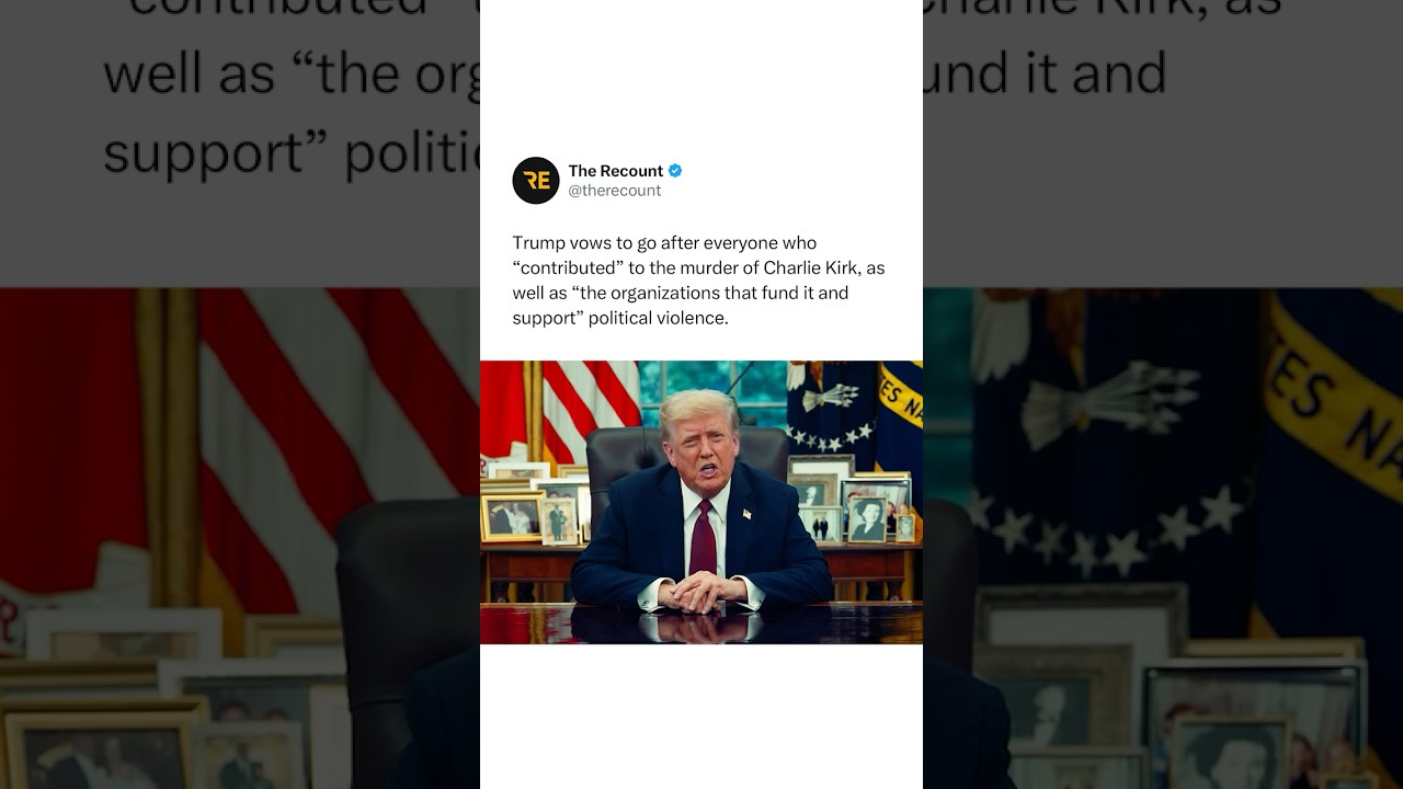 There’s been bipartisan calls for unity after Charlie Kirk was killed. Trump has a different route.