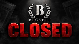 Beckett Closed Down Again.
