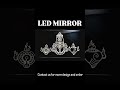 BALAJI LED MIRROR #interiordesign #balaji #tirupati #mirror #ledmirror