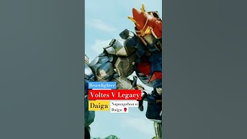 Voltes V Legacy vs. Daigu #voltesv #voltesvlegacy #cgi #viral #shorts #battlescene
