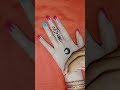 very simple Chand design Mehandi