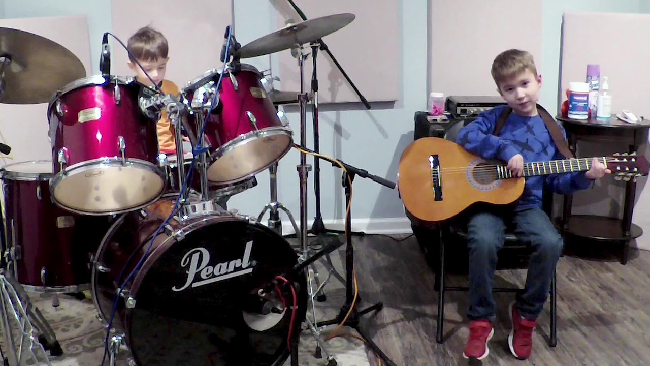 Evan & Henry Bender perform a clip from "When The Saints Go Marching In" from Dreamscapes Music