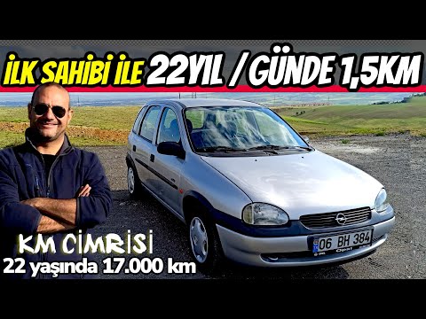 KM CİMRİLERİ | 17.000km | 1998 Opel Corsa B