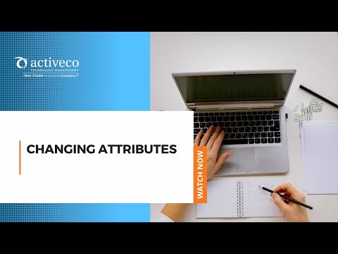 Changing Attributes