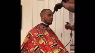 My dad cuts Dak Prescott's hair