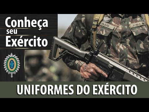 Vídeo: É uniforme do exército?