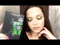 Макияж с палеткой Makeup Revolution Disney Nightmare Before Christmas