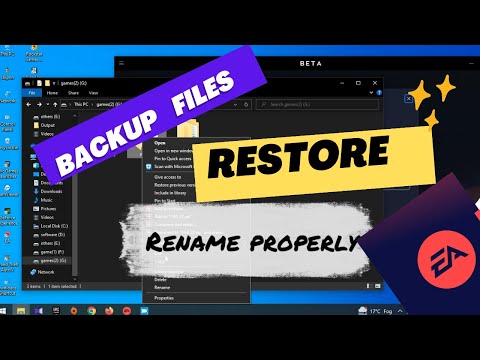 Video: Cum fac backup pentru jocurile mele Origin?