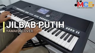 JILBAB PUTIH -COVER KEYBOARD YAMAHA PSR S950 BELAJAR KEYBOARD