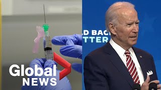 Coronavirus: Biden says he wouldn't hesitate to get vaccine if Fauci, manufacturers say it's safe