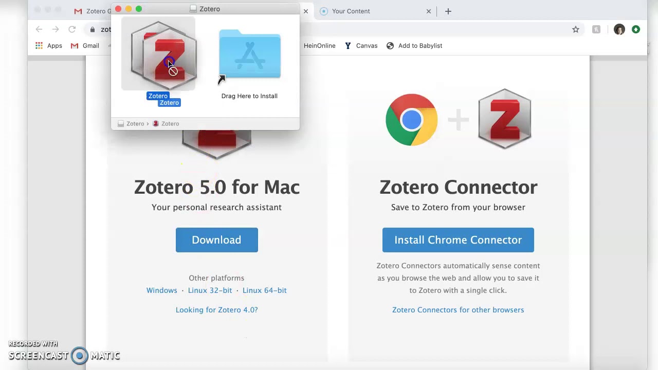 zotero chrome not showing book