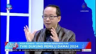 Siaran TVRI Nasional , Dialog Menuju Pemilu 2024 14 Agustus 2023