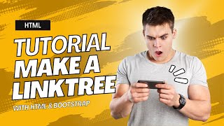 How to make a linktree with HTML, CSS, & Bootstrap