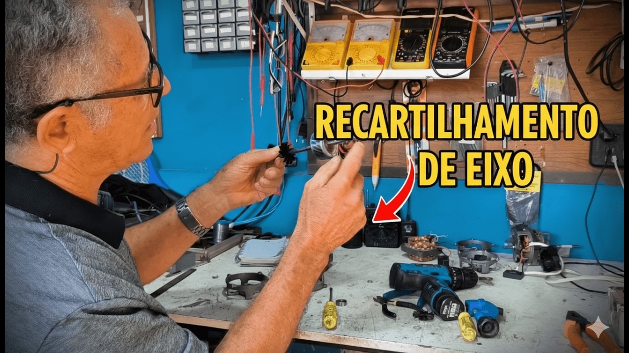 Aprenda a RECARTILHAR o Eixo do ventilador (Passo a Passo Iniciante)