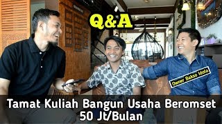 Tamat Kuliah Bangun Usaha Beromset 50 Jt/bulan (Q&A) | Ngopi Inspirasi | #Inspiratif_muda 02