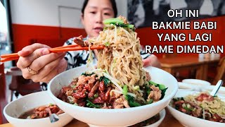 BAKMIE BABI KERITING SIANTAR YANG LAGI RAME DI MEDAN😮 EXPLORE MAKANAN MEDAN  #jejezhuang 