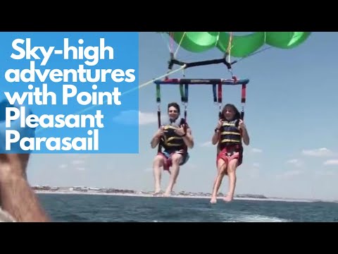 Ready for a sky-high adventure over the Atlantic? Take flight with Point Pleasant Parasail