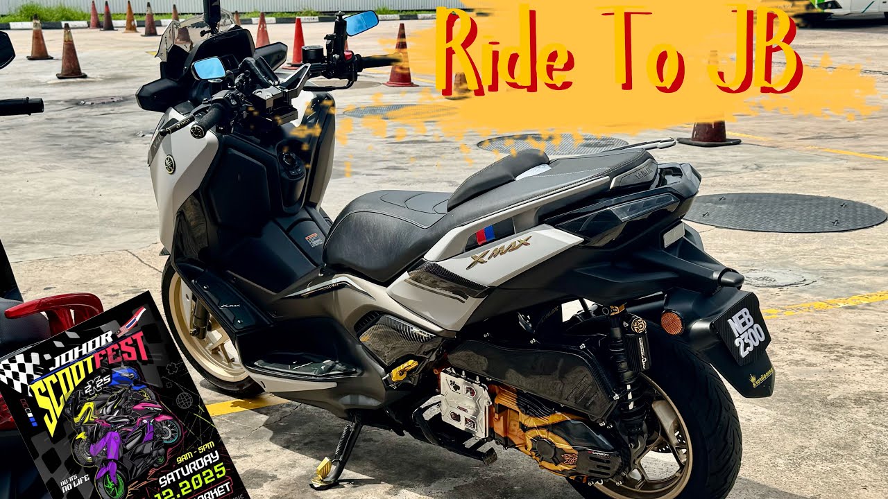 Xmax v2 Ride to Johor Scooterfest 2025