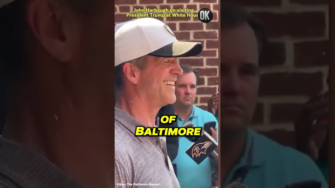 John Harbaugh put on a MASTERCLASS handling a woke reporter