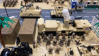 Massive Lego Military base MOC!! 