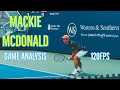 Mackenzie McDonald in Slow Motion (120fps) - GAME ANALYSIS | Western &amp; Southern Open / US Open 2020