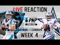 Panthers vs. Cowboys Live Streaming Scoreboard, Play-By-Play, Highlights & Updates | NFL Week 4